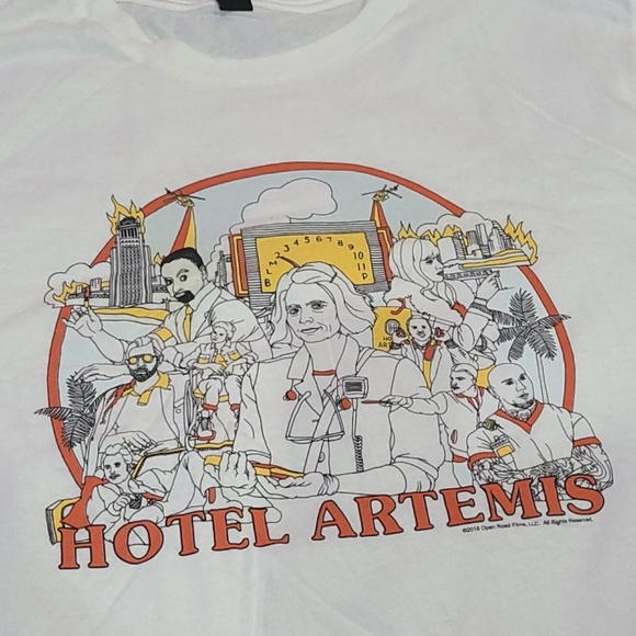 Hotel Artemis Promo T-Shirt XL - Picture 2 of 3